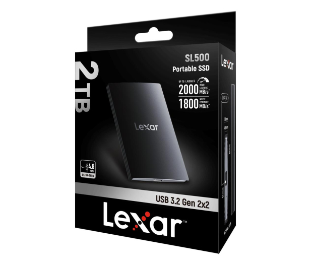 Lexar SL500 Portable SSD 2TB USB 3.2 Gen 2x2 - 1228165 - zdjęcie 6